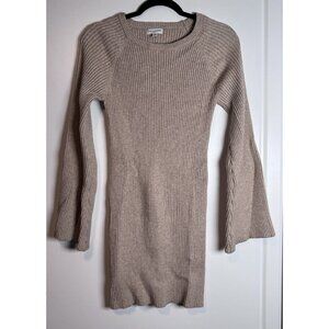 EARTHBOUND Tunic Sweater Dress XL Rust Colored